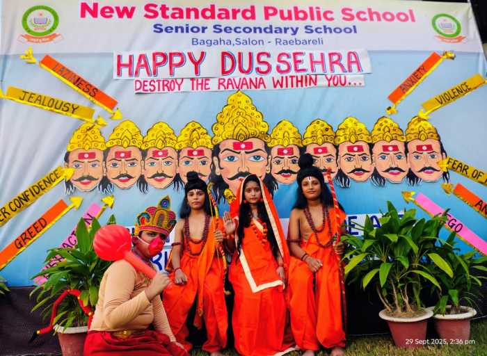 Last Day of Navratri Ram Navmi and Dussehra Celebration